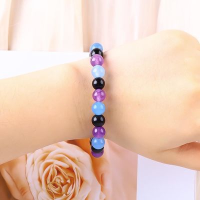 Tangan Elastik Wanita Pemberdayaan Gelang 4mm / 6mm / 8mm