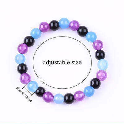 Tangan Elastik Wanita Pemberdayaan Gelang 4mm / 6mm / 8mm