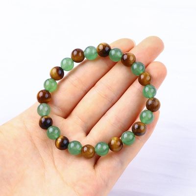 Tangan Elastis Wanita Batu Penyembuhan Kristal Gelang Untuk Energi Positif