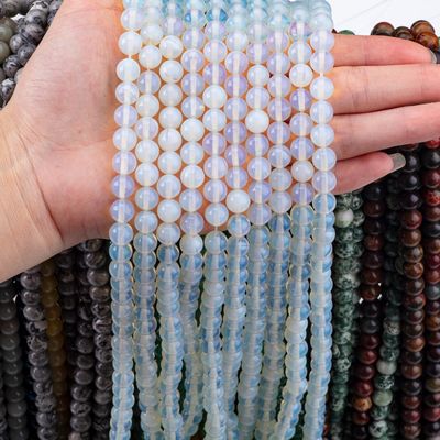 6mm/8mm/10mm/12mm Healing Loose Stone Beads untuk pembuatan perhiasan