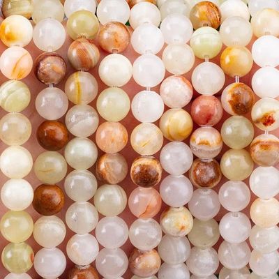 8mm Afghan Jade Batu permata manik-manik Crystal Batu penyembuhan Manik-manik untuk pembuatan perhiasan
