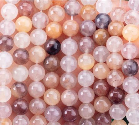 Batu Ungu Permata Lolos Strands 4mm Semi Permata Berharga Untuk Perhiasan Pesta