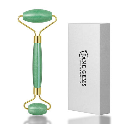Pijat Wajah 100% Natural Crystal Green Aventurine Wajah Jade Roller