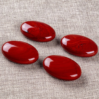 Batu Jasper Merah Alam Batu Sawit Penyembuhan Pocket Polished Batu Batu Jasper Merah Batu Batu Kekhawatiran Irregular