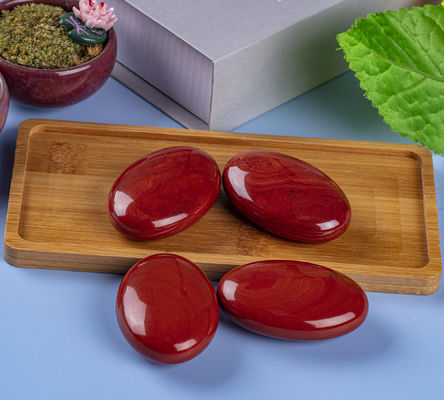 Batu Jasper Merah Alam Batu Sawit Penyembuhan Pocket Polished Batu Batu Jasper Merah Batu Batu Kekhawatiran Irregular