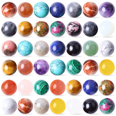 Berbagai 16mm Healing Crystal Sphere Ball Untuk Dekorasi Rumah