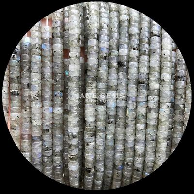 Batu permata manik-manik Labradorite/Merah pirus/Lapis Lazuli/Unakite Drum Bentuk untaian manik longgar untuk energi penyembuhan