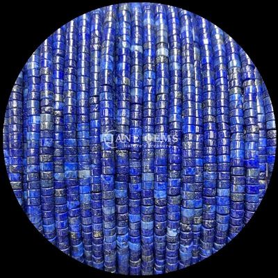 Batu permata manik-manik Labradorite/Merah pirus/Lapis Lazuli/Unakite Drum Bentuk untaian manik longgar untuk energi penyembuhan
