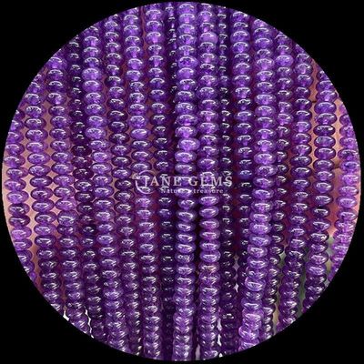 Batu permata manik ukuran khusus Rondelle Abacus Bentuk Batu permata Gila Agate Aquamarine Lolos manik benang untuk pembuatan perhiasan