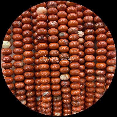 Batu permata manik ukuran khusus Rondelle Abacus Bentuk Batu permata Opalit Emas Sutra Lolos manik benang untuk pembuatan perhiasan