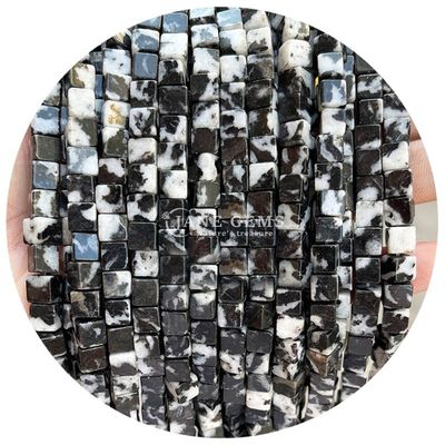 Grosir Batu permata kristal alami berbentuk persegi manik-manik kubus batu longgar manik-manik aksesoris manik-manik kubus spacers untuk perhiasan