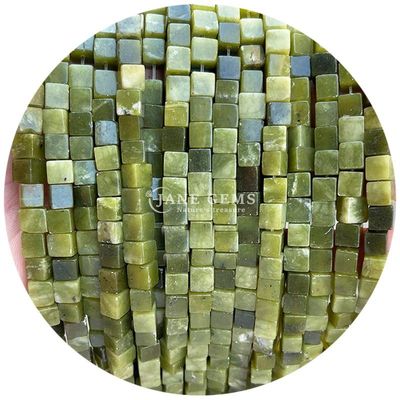 Grosir Batu permata kristal alami berbentuk persegi manik-manik kubus batu longgar manik-manik aksesoris manik-manik kubus spacers untuk perhiasan