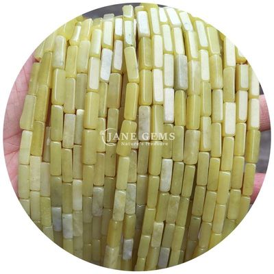 Grosir Batu permata kristal alami persegi panjang Kuboid manik-manik batu longgar manik-manik aksesoris manik-manik kubus spacers untuk perhiasan