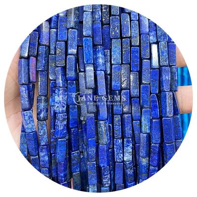 Grosir Batu permata kristal alami persegi panjang Kuboid manik-manik batu longgar manik-manik aksesoris manik-manik kubus spacers untuk perhiasan