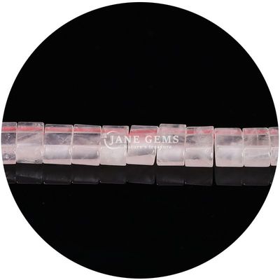 Grosir batu permata kristal alami berfacet manik-manik persegi panjang aksesoris manik-manik batu longgar spacers berfacet untuk perhiasan