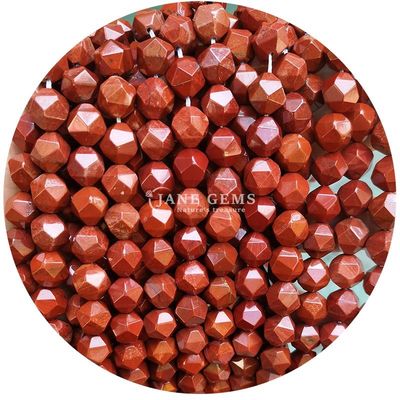 Grosir Batu permata kristal alami berfaceted manik-manik berfaceted batu longgar manik-manik aksesoris rombus manik-manik spacer untuk perhiasan
