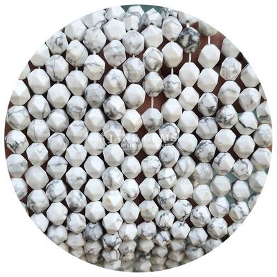 Grosir Batu permata kristal alami berfaceted manik-manik berfaceted batu longgar manik-manik aksesoris rombus manik-manik spacer untuk perhiasan