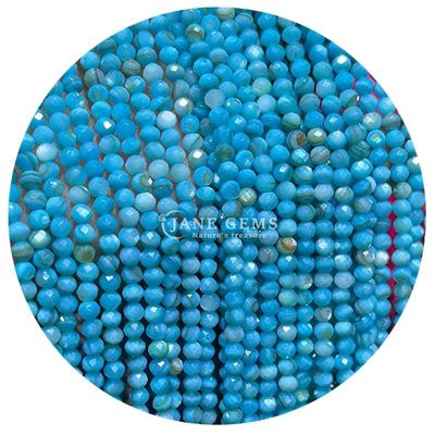 Batu permata manik kristal alami berfacet bulat bentuk kecil topaz merah aventurine
