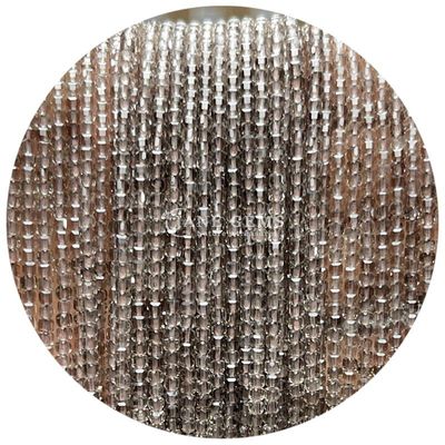 Grosir Batu permata kristal alami manik-manik longgar persegi kubus manik longgar Amethyst tourmaline manik mata harimau untuk perhiasan