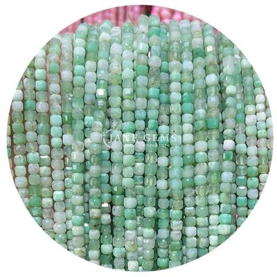 Grosir batu permata alami manik-manik longgar fluorit batu kristal manik-manik longgar moonstone manik-manik longgar spacers untuk perhiasan Diy