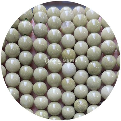 Grosir Batu Alam Bulat Permata Lolos 8mm Pink Zebra Jasper Permata Lolos Tourmaline Bulat Permata Spacer Untuk Perhiasan