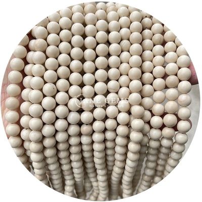 Grosir Batu Alam Bulat Permata Lolos 8mm Pink Zebra Jasper Permata Lolos Tourmaline Bulat Permata Spacer Untuk Perhiasan