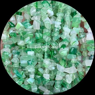 Tourmaline Garnet Permata Manik-manik Kristal Alam Bentuk Irregular Chip Kerikil Batu Lolos Untaian Manik-manik Untuk Gelang