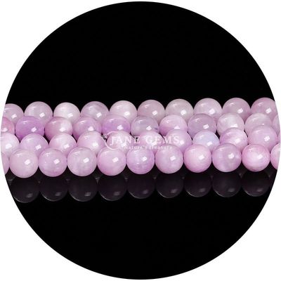 Grosir Natural 2A Plum Blossom Tourmaline Round Loose Beads Moonstone Flourite Sunstone Beads Spacers untuk Perhiasan
