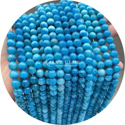 Grosir Natural 2A Plum Blossom Tourmaline Round Loose Beads Moonstone Flourite Sunstone Beads Spacers untuk Perhiasan