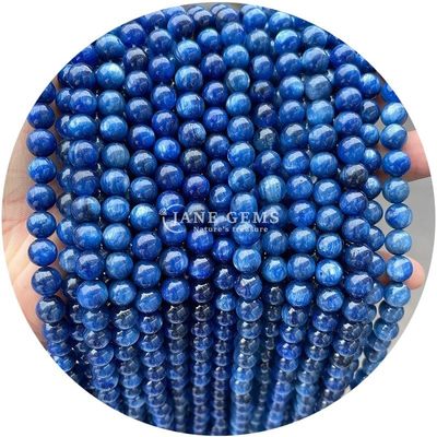 Grosir Natural 2A Tourmaline Bulat Lolos Manik Moonstone Lolos Batu Manik Pelangi Fluorit Manik Spacer untuk Perhiasan