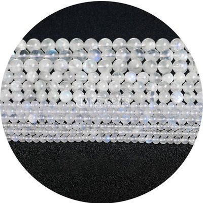 Grosir Batu permata alami Kerucut Lolos Bulat 8mm Blue Gypsum Kerucut Lolos Bulat Hematite Kerucut Spacer untuk pembuatan perhiasan