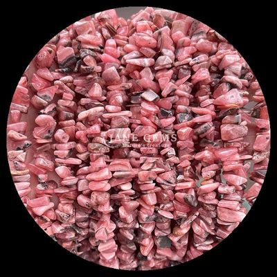 Batu Bulan Tourmaline Permata Manik Kristal Alam Bentuk Irregular Chip Kerikil Batu Lolos Untaian Manik Untuk Gelang