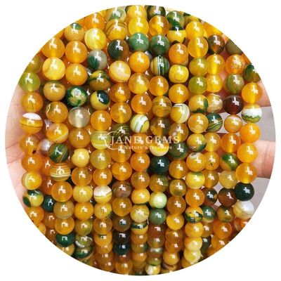 Grosir Batu permata alami Kerucut Lolos Bulat 8mm Blue Gypsum Kerucut Lolos Bulat Hematite Kerucut Spacer untuk pembuatan perhiasan