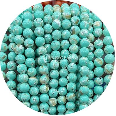 Grosir batu permata alami bulat bebas manik-manik 8mm bergaris Agate bergaris bebas manik-manik bulat manik-manik spacer untuk perhiasan