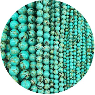 Grosir batu permata alami bulat bebas manik-manik 8mm bergaris Agate bergaris bebas manik-manik bulat manik-manik spacer untuk perhiasan
