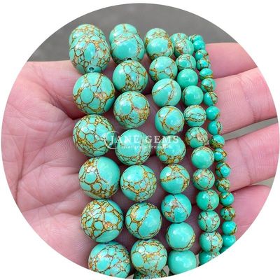 Grosir batu permata alami bulat bebas manik-manik 8mm bergaris Agate bergaris bebas manik-manik bulat manik-manik spacer untuk perhiasan