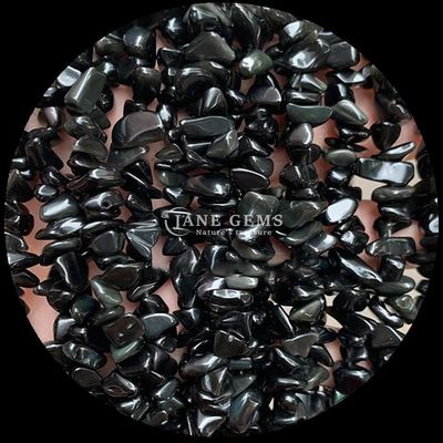 Tourmaline Natural Turquoise Bead Natural Crystal Bentuk Irregular Chip Gravel Stone Loose Bead Strands Untuk Gelang