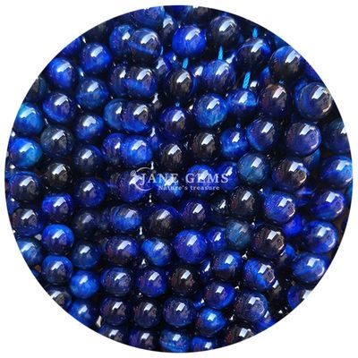 Grosir Batu Alami Batu Bulat 8mm Mata Harimau Mata Harimau Mawar Merah Mata Harimau Merah Mata Harimau Bulat Jarak Untuk Perhiasan