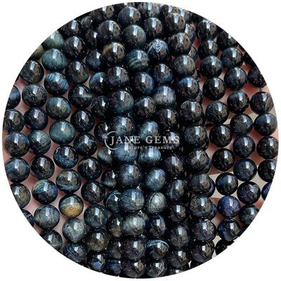 Grosir Batu Alami Batu Bulat 8mm Mata Harimau Mata Harimau Mawar Merah Mata Harimau Merah Mata Harimau Bulat Jarak Untuk Perhiasan