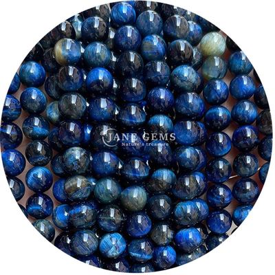 Grosir Batu Alami Batu Bulat 8mm Mata Harimau Mata Harimau Mawar Merah Mata Harimau Merah Mata Harimau Bulat Jarak Untuk Perhiasan