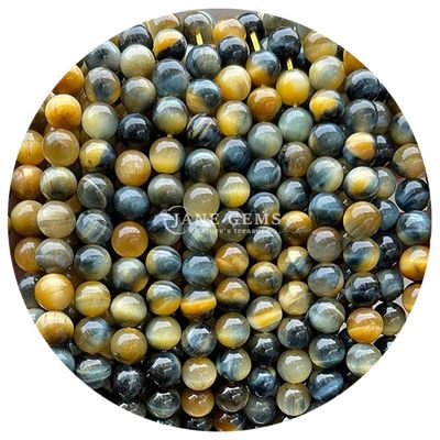Grosir Batu Alami Batu Bulat 8mm Mata Harimau Mata Harimau Mawar Merah Mata Harimau Merah Mata Harimau Bulat Jarak Untuk Perhiasan