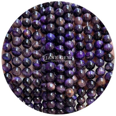 Grosir Batu Alami Batu Bulat 8mm Mata Harimau Mata Harimau Mawar Merah Mata Harimau Merah Mata Harimau Bulat Jarak Untuk Perhiasan