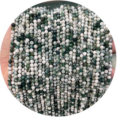 Grosir Batu permata semi berharga manik-manik berfacet yang berfacet aksesoris manik-manik batu longgar Rose Quartz manik-manik spacer untuk perhiasan
