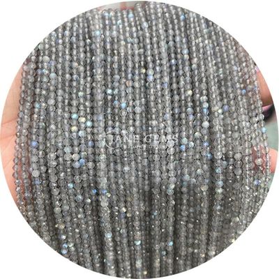Grosir Batu permata semi berharga manik-manik berfacet yang berfacet aksesoris manik-manik batu longgar Rose Quartz manik-manik spacer untuk perhiasan