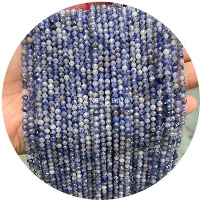 Grosir Batu permata semi berharga manik-manik berfacet yang berfacet aksesoris manik-manik batu longgar Rose Quartz manik-manik spacer untuk perhiasan