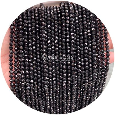 Grosir Batu permata semi berharga manik-manik berfacet yang berfacet aksesoris manik-manik batu longgar Rose Quartz manik-manik spacer untuk perhiasan
