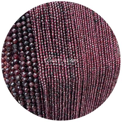 Grosir Batu permata semi berharga manik-manik berfacet yang berfacet aksesoris manik-manik batu longgar Rose Quartz manik-manik spacer untuk perhiasan
