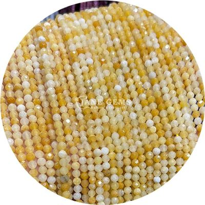 Grosir Batu permata semi berharga manik-manik berfacet berfacet Amethyst manik-manik aksesoris manik-manik spacer untuk pembuatan perhiasan