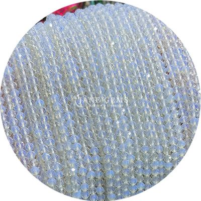 Grosir Batu permata semi berharga manik-manik berfacet berfacet Amethyst manik-manik aksesoris manik-manik spacer untuk pembuatan perhiasan