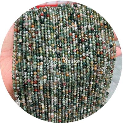 Grosir Batu permata semi berharga manik-manik berfacet berfacet Amethyst manik-manik aksesoris manik-manik spacer untuk pembuatan perhiasan
